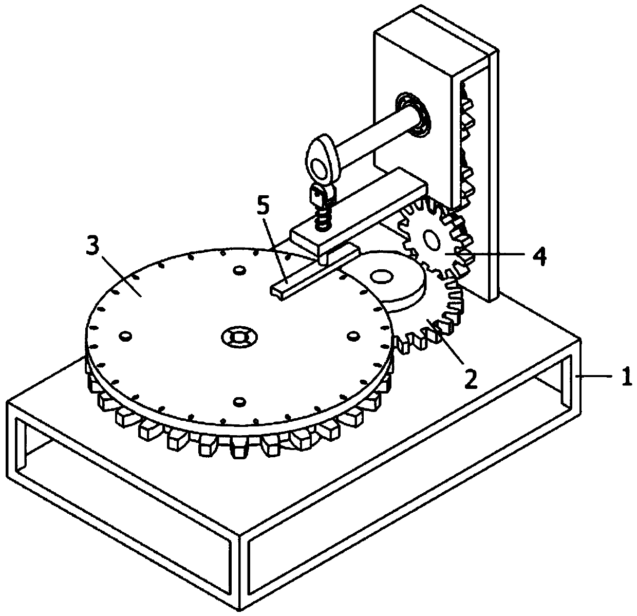 Automatic umbrella rib and oiled paper bonding and embossing mechanism for umbrella preparing