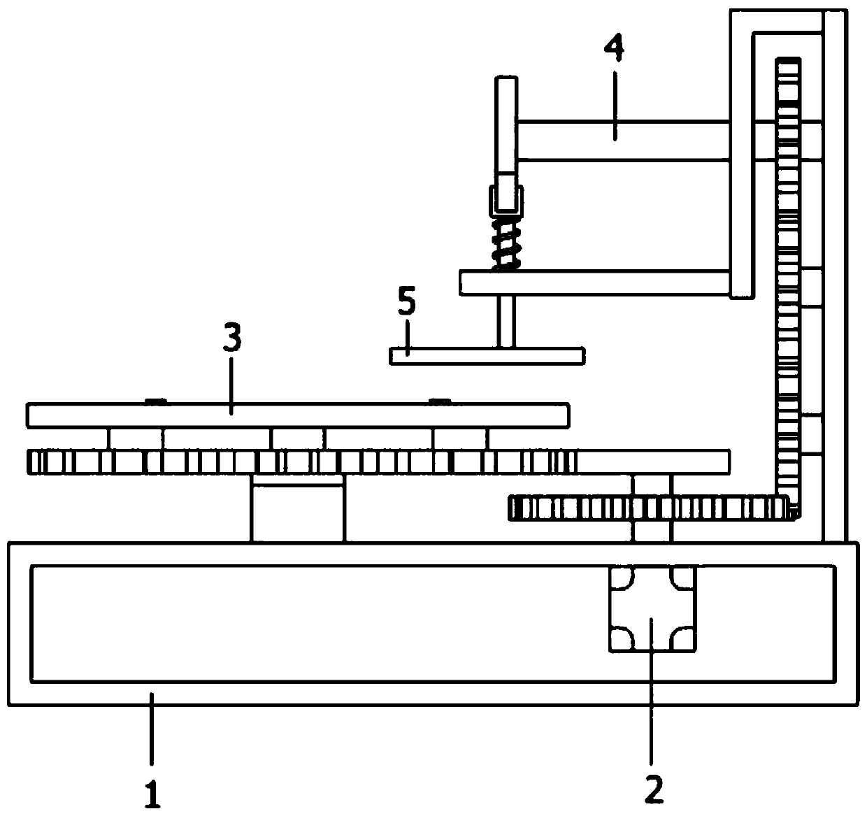 Automatic umbrella rib and oiled paper bonding and embossing mechanism for umbrella preparing