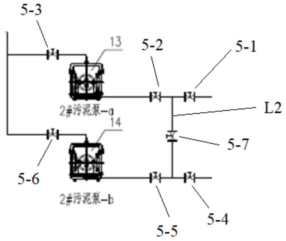 System for reducing industrial sludge and improving sludge dewatering performance and industrial sludge treatment method