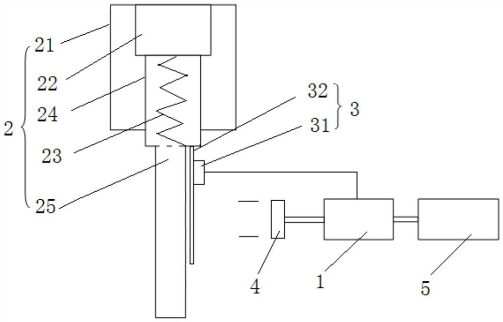 Pot state detection device for cooker and detection method