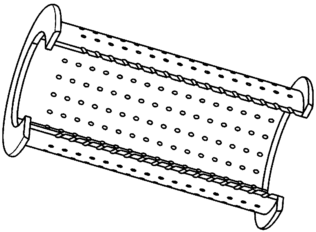 Cooling scheme for combustion chamber wall surface of aspirated type pulse detonation engine