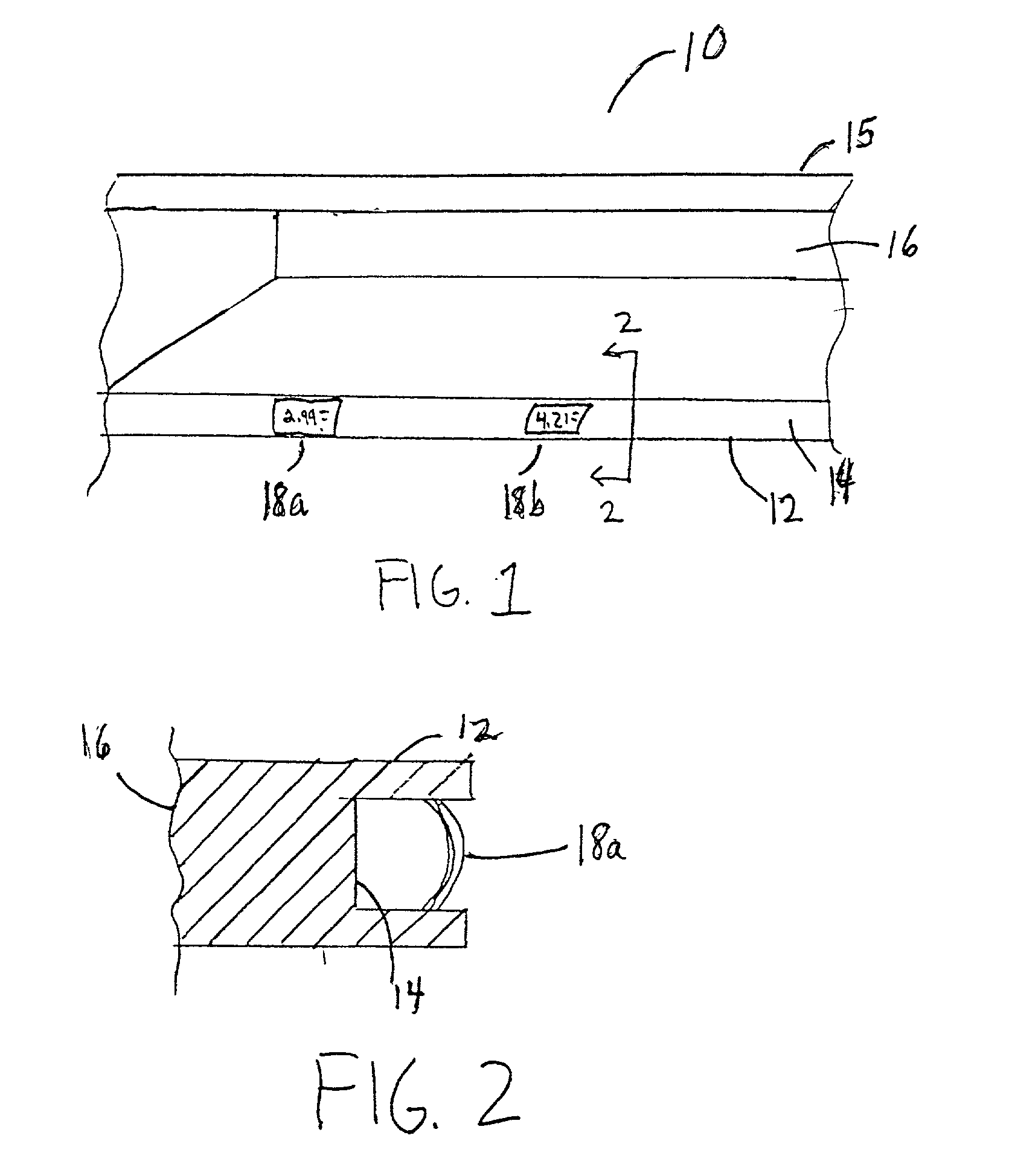 Graphical label and method of manufacturing