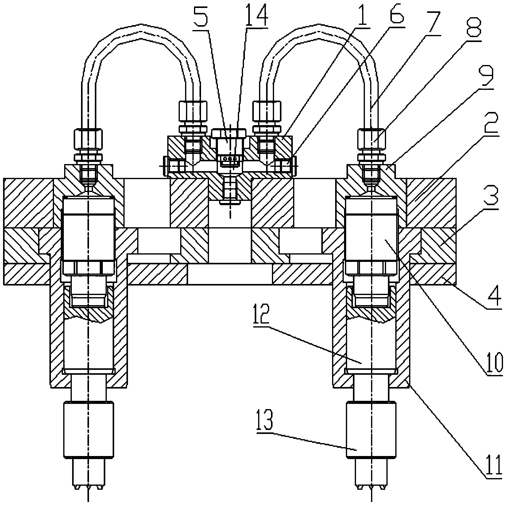 Floating pressure head device