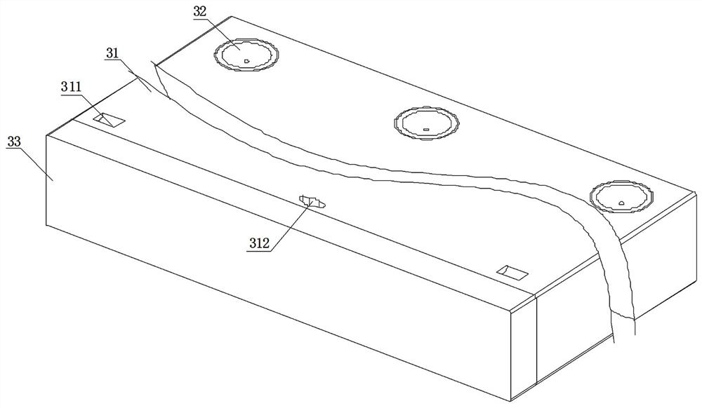 Skid-mounted vocs odor gas treatment device