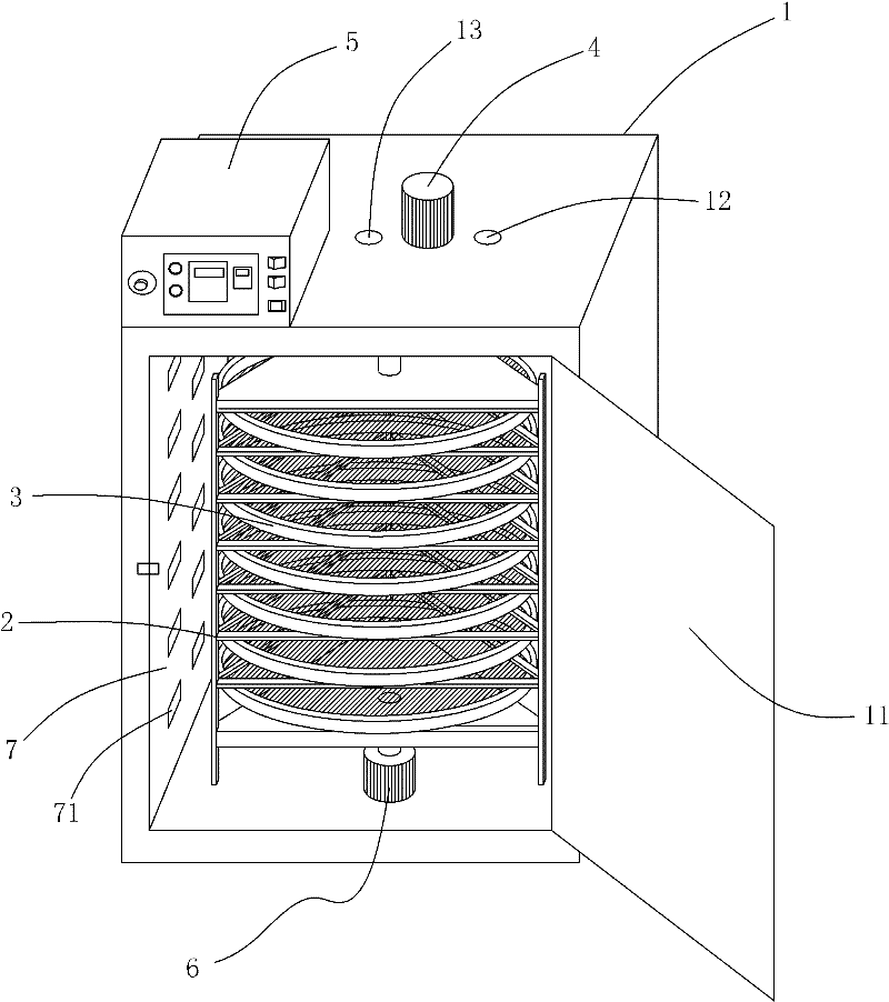 A kind of baked egg, baked egg case and baking method thereof