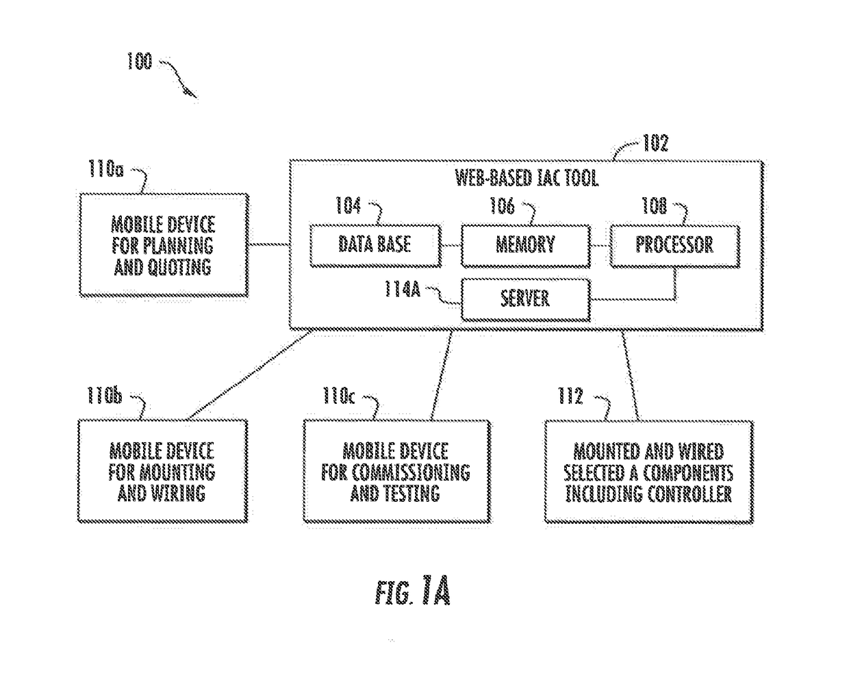 Floor-plan based learning and registration of distributed devices