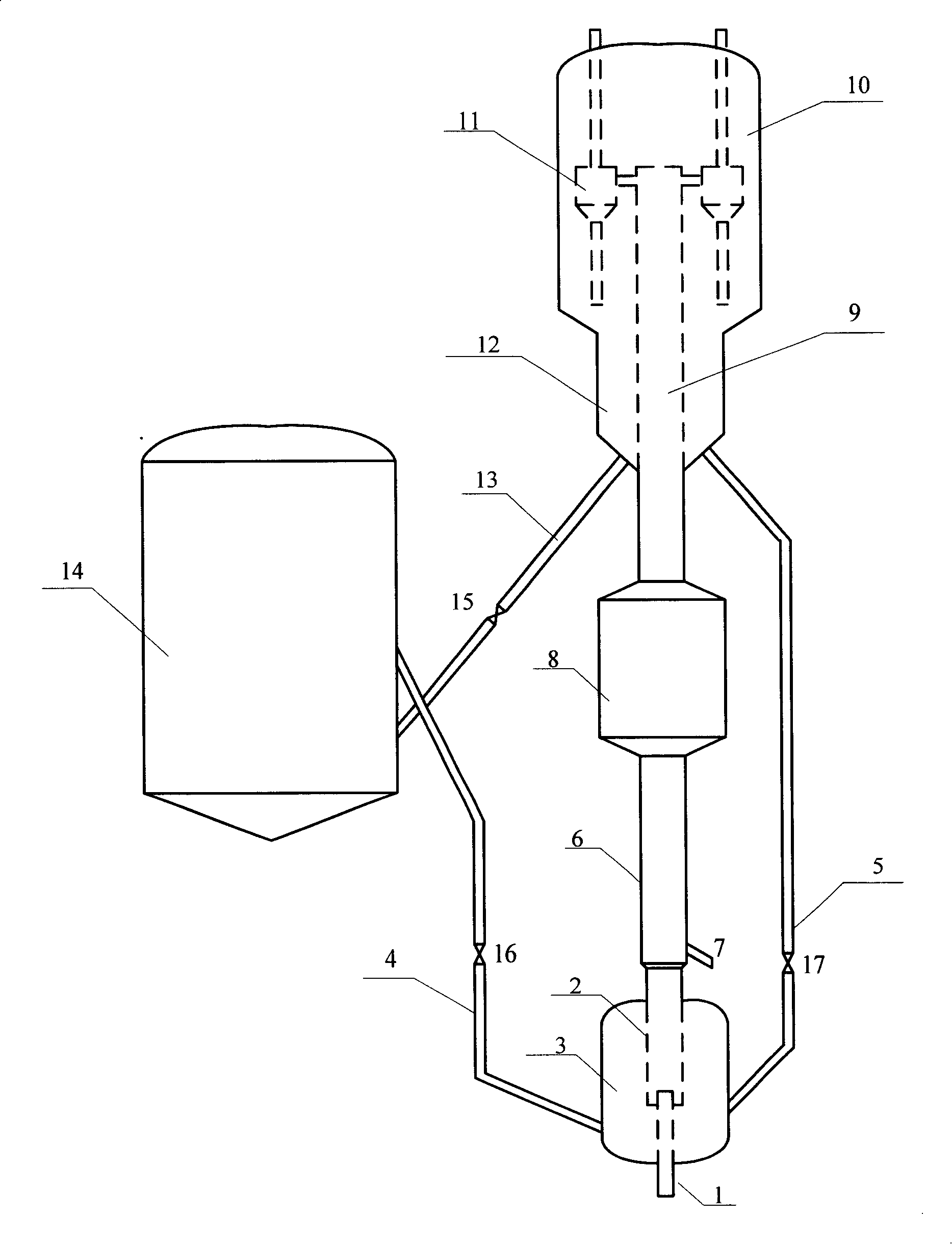 Hydrocarbons catalytic conversion method for preparing low olefin-content gasoline