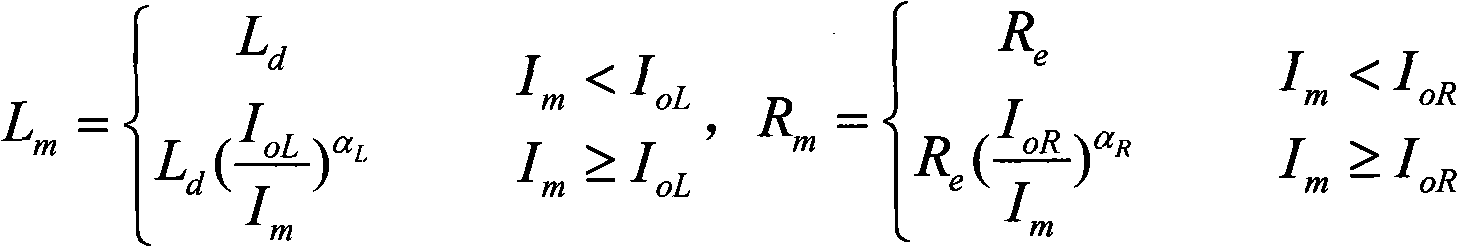 Analytical model for saturable reactor for converter valve