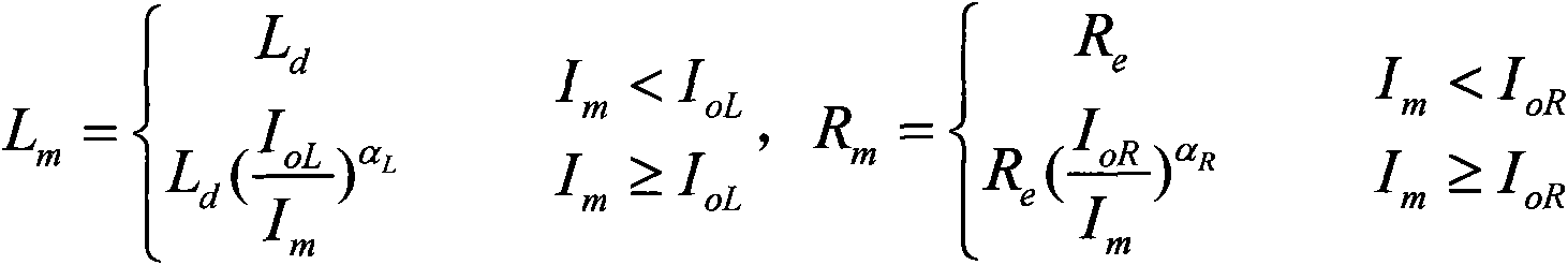 Analytical model for saturable reactor for converter valve