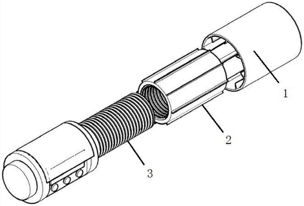 Device and method for convergence gauge constant moment loading for tunnel monitoring and measurement