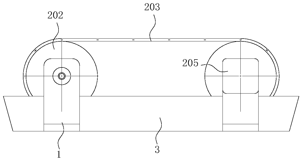 Needleless electrostatic spinning device