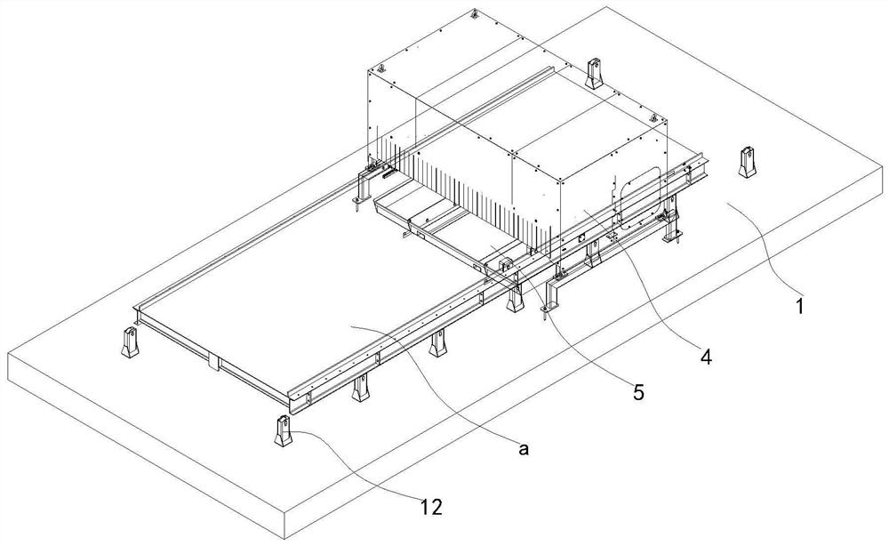 Prefabricated slab production line