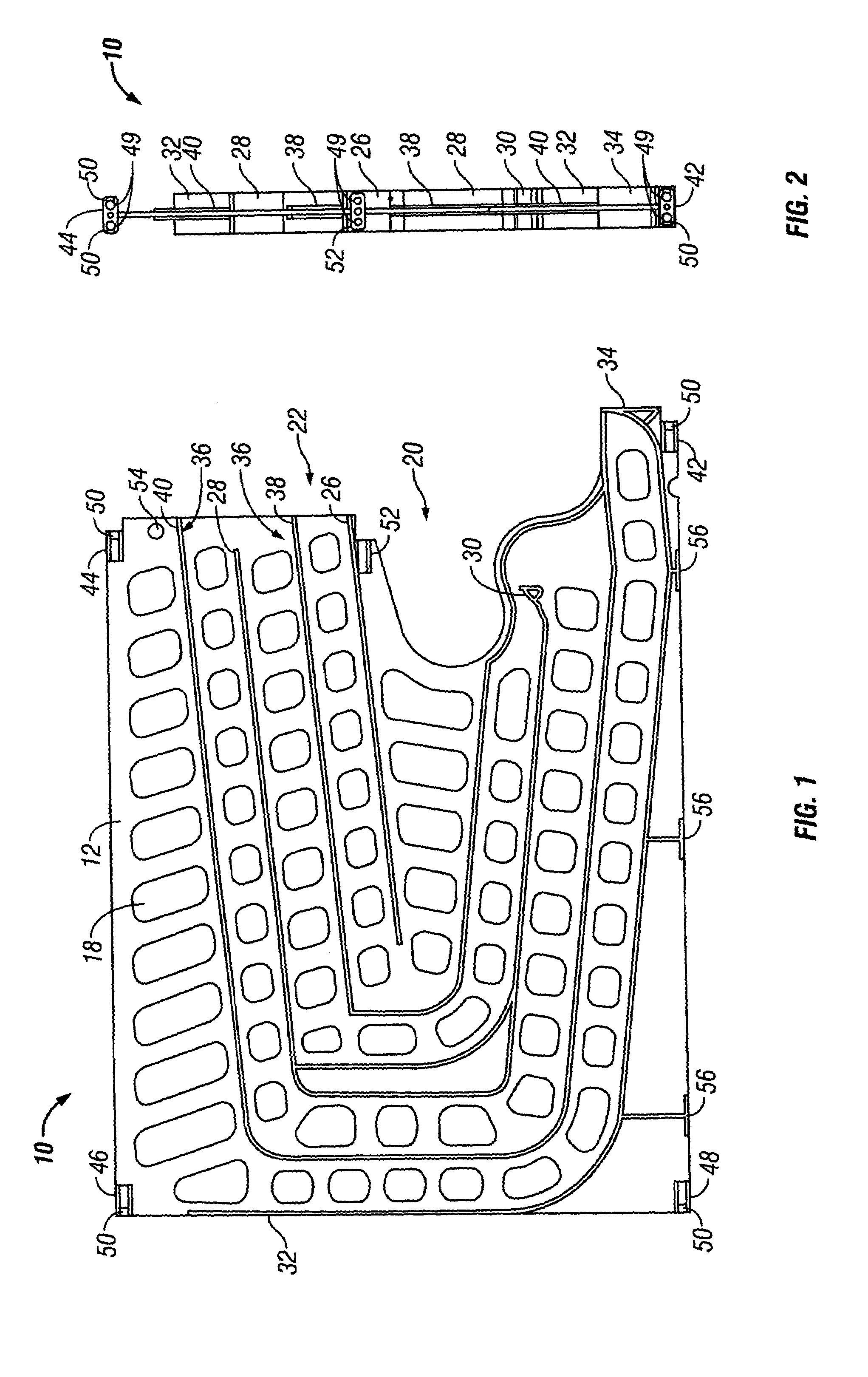 Multi-chute gravity feed dispenser display