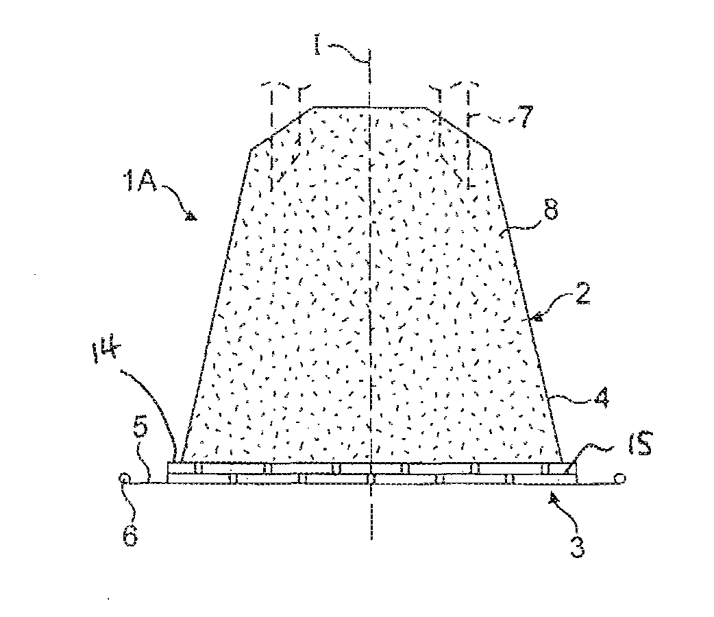 Capsule for preparation of a beverage with a delivery wall forming a confined flowpath