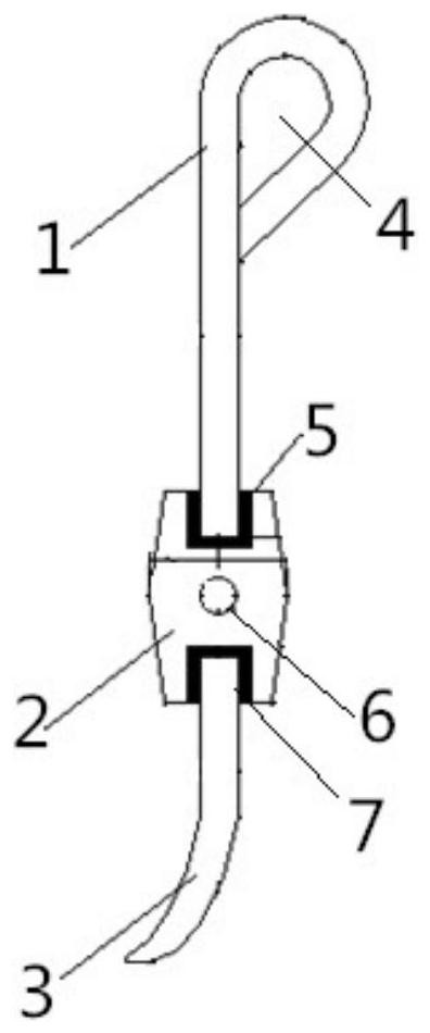 Hoisting calipers and method for hoisting bars by using same