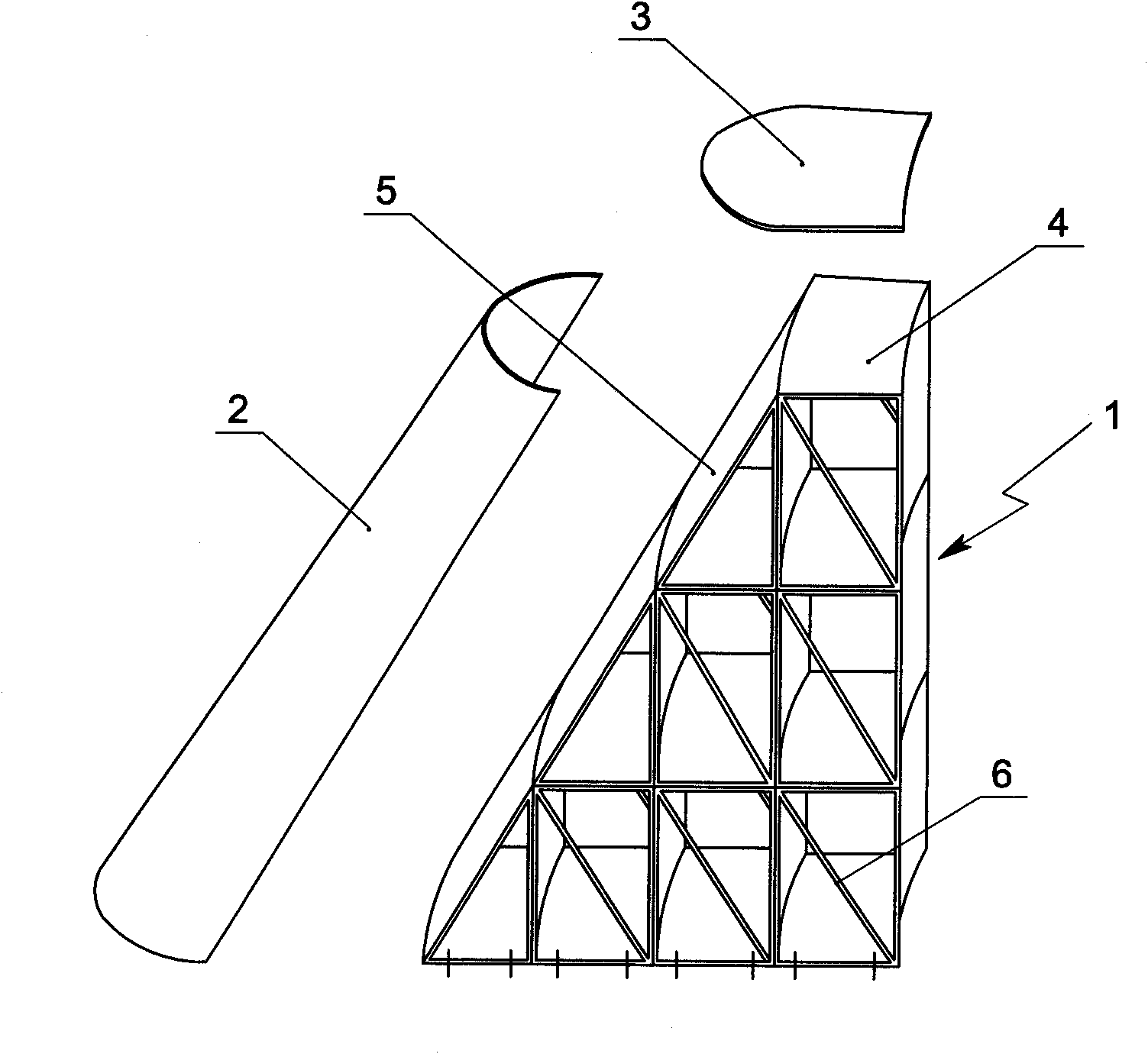 Combined multi-arch type steel-structure dam