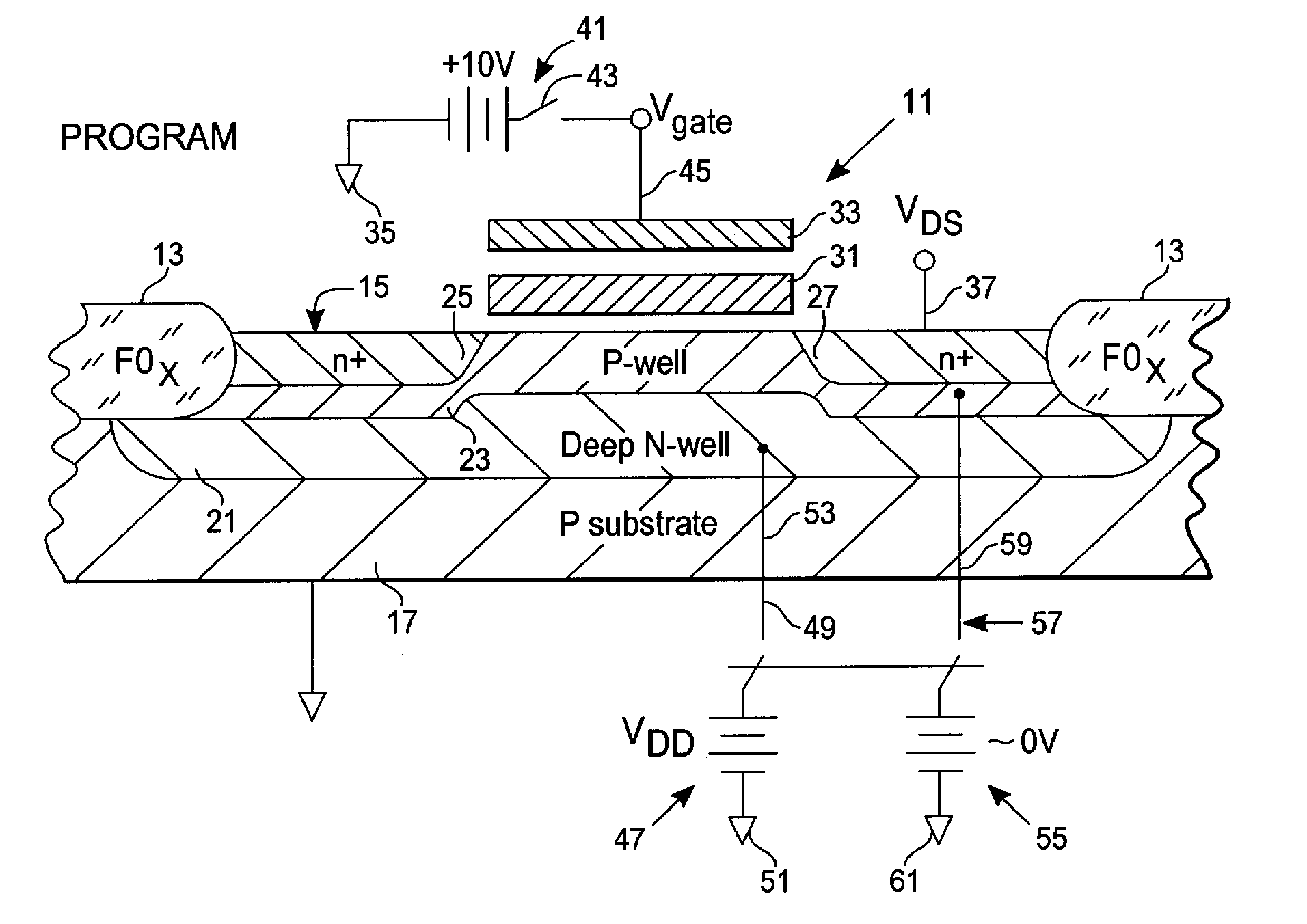 Channel discharging after erasing flash memory devices