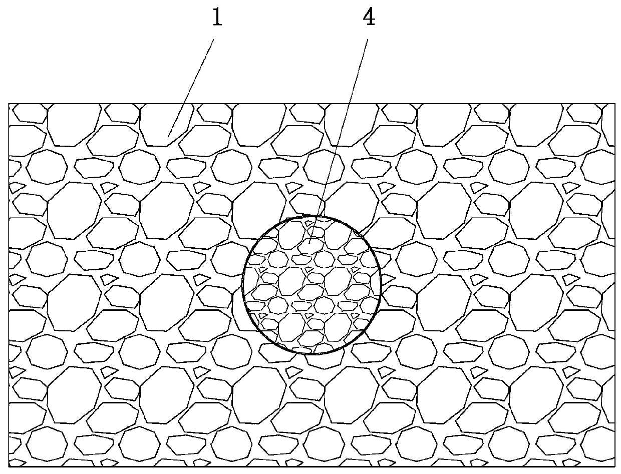 Super-wear-resistant steel-ceramic composite wear-resistant lining plate and molding method thereof