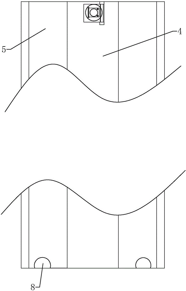 Municipal greening isolation fence