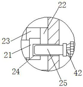 Box type printing and dyeing device for textile