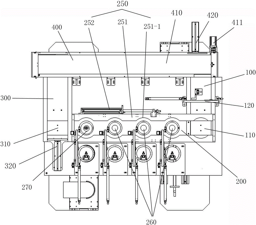 Automatic assembly equipment for LED panel lamp