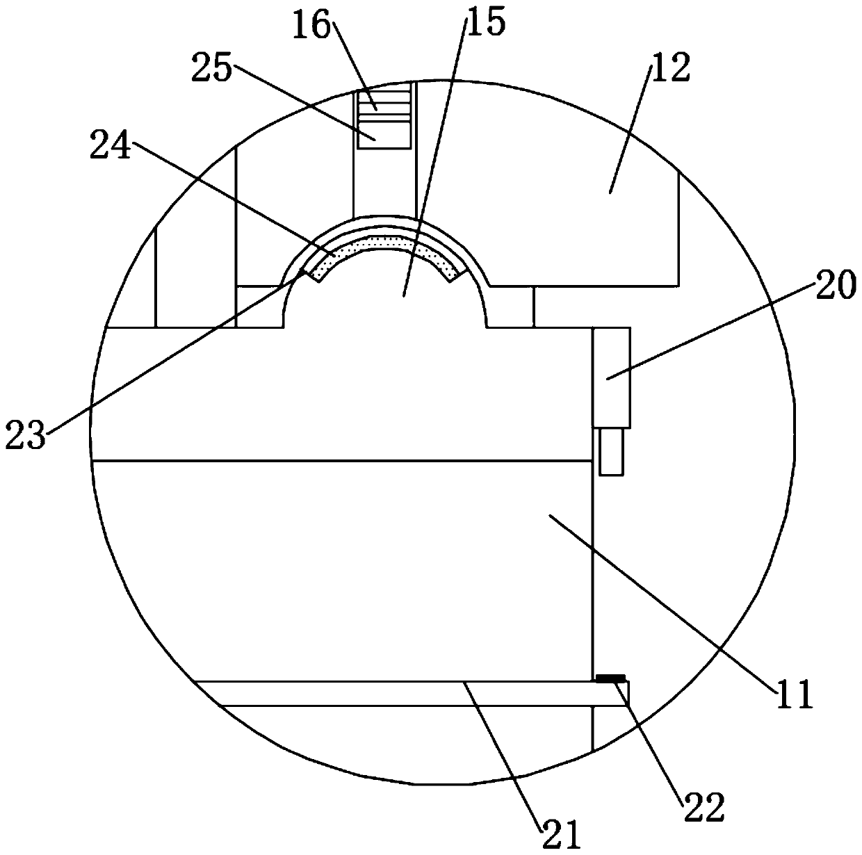 Shaft-less direct-drive generator for wind power generation