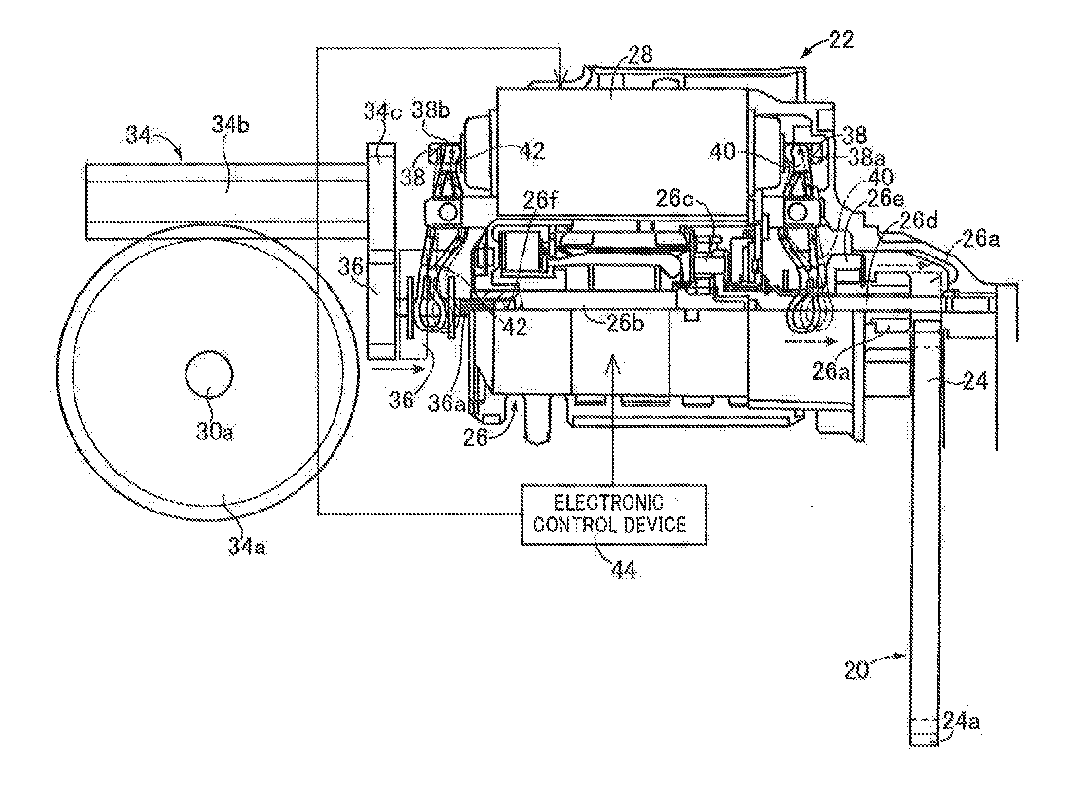 Vehicle engine-starting device