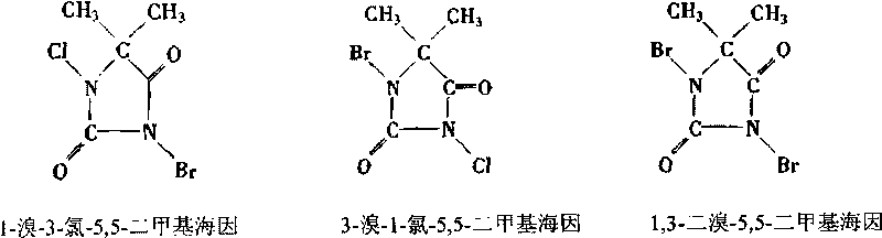 Slow-release type composite sterilization algicide and preparation method