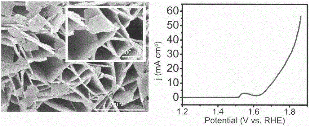 Neutral and nearly-neutral water oxidation catalytic electrodes in transition metal salt nano arrays