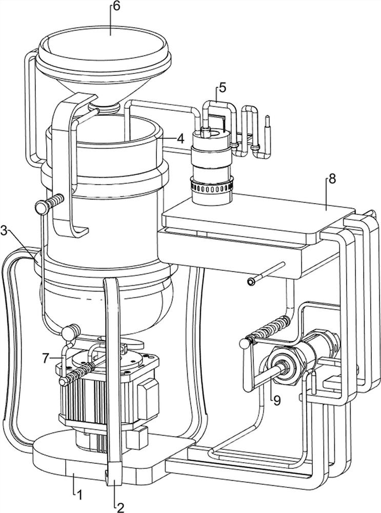 Medical stomach cleaning equipment