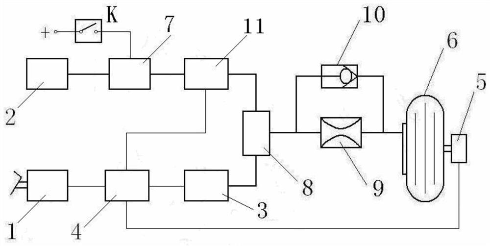 Aircraft fly-by-wire braking system capable of automatic braking and braking method