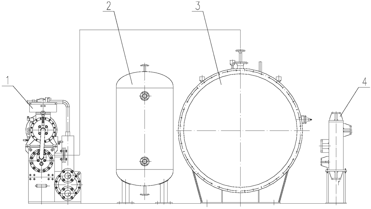 Device for converting solid uranium hexafluoride into gas uranium hexafluoride