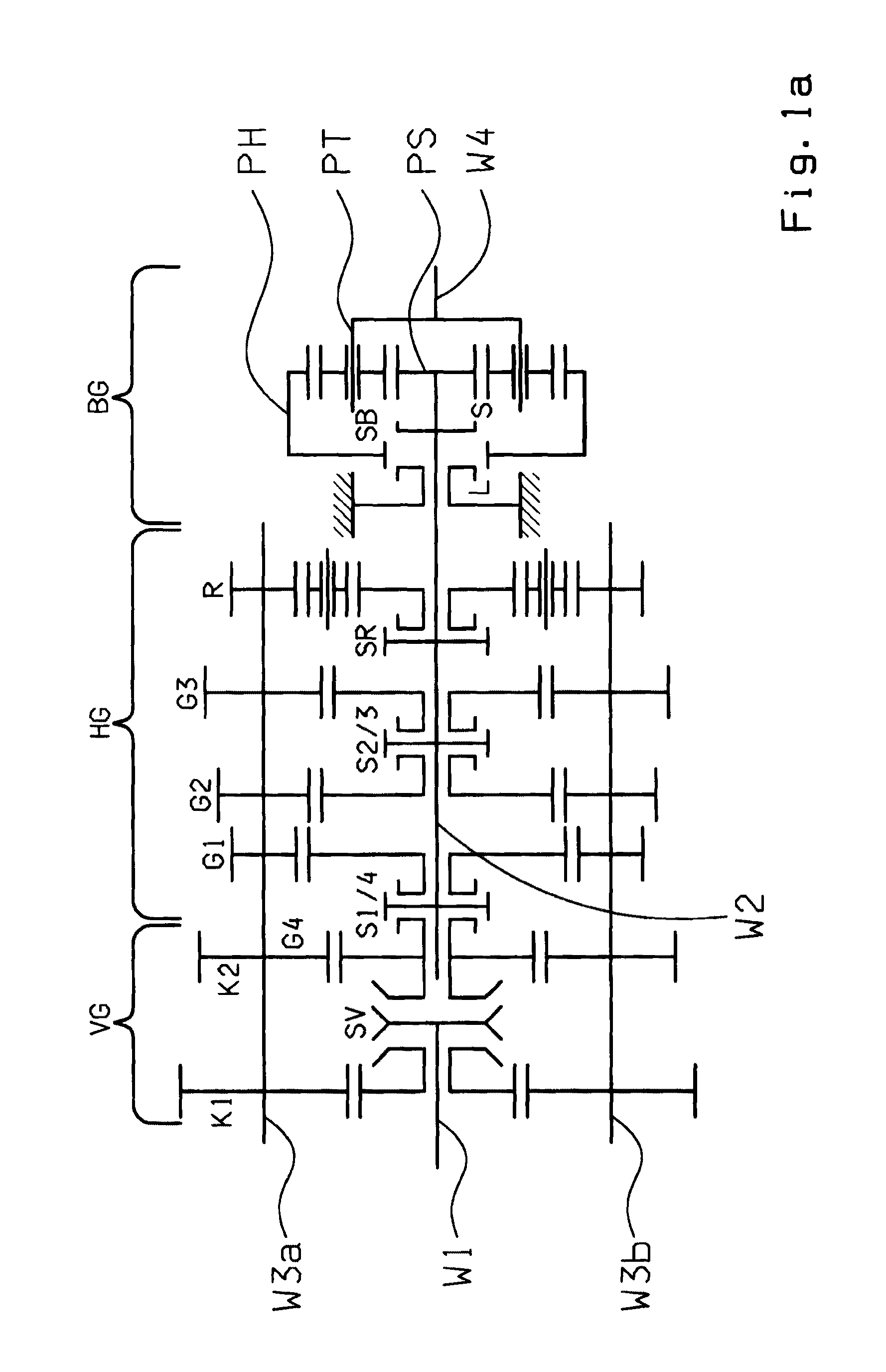 Automatic group transmission