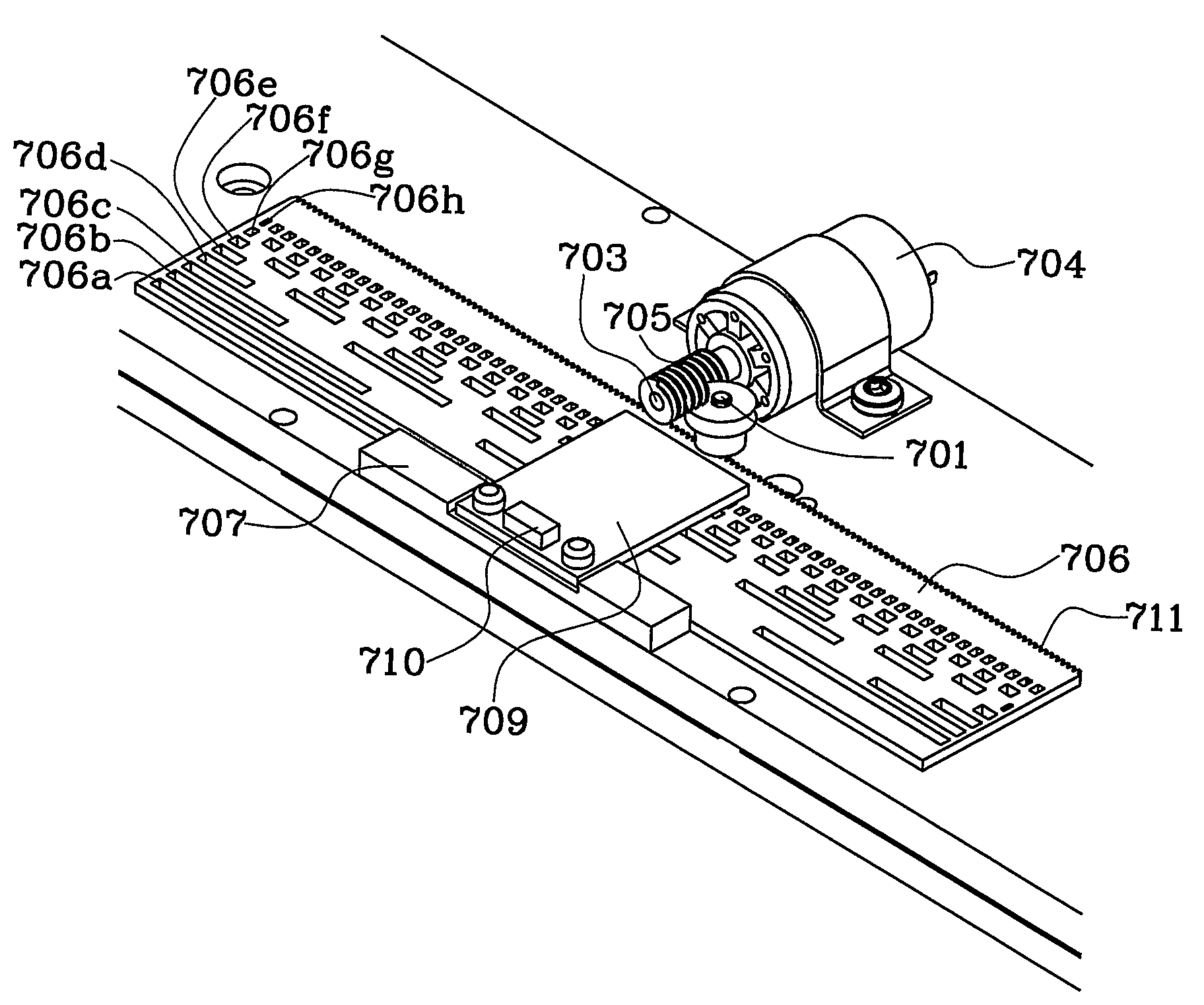 Beam adjusting device