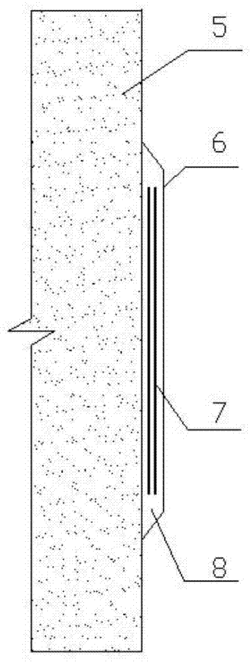 A method for strengthening the walls of raw earth buildings