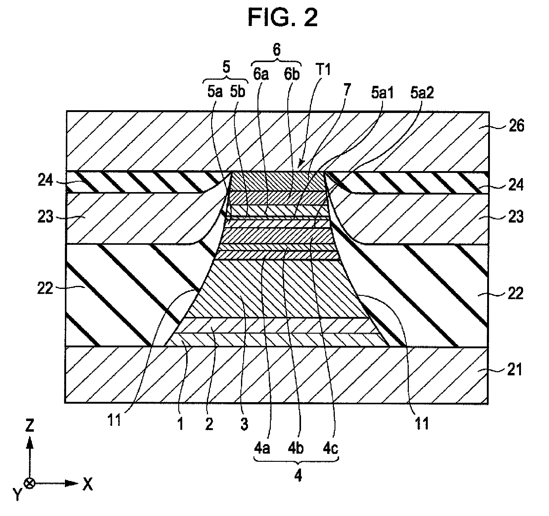 Tunneling magnetic sensor including tio-based insulating barrier layer and method for producing the same