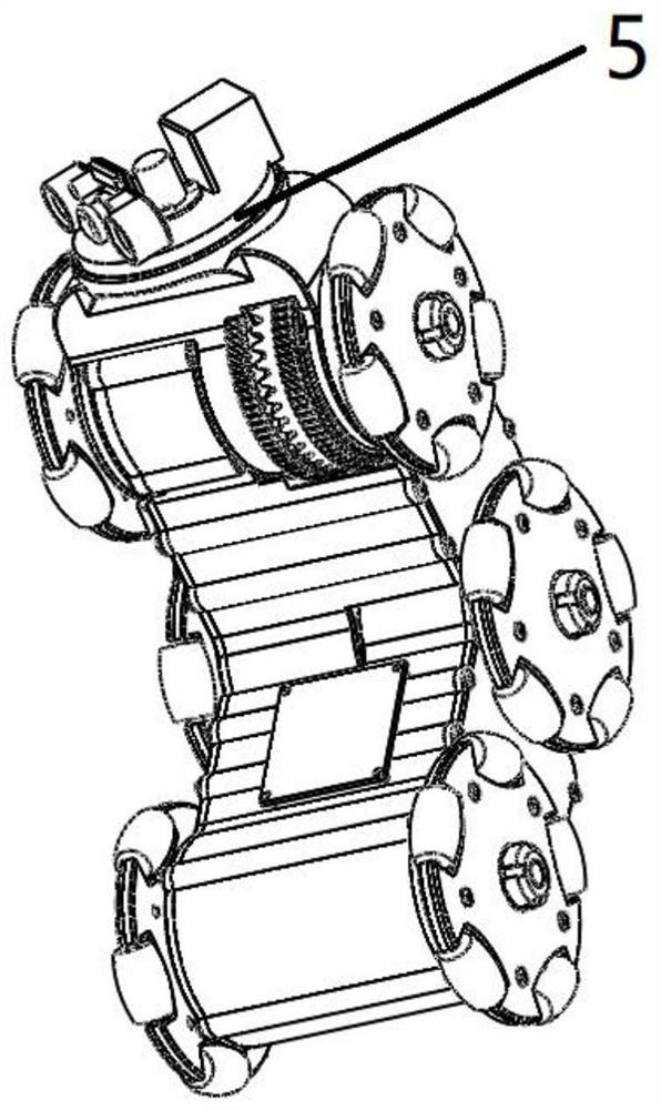 Inspection robot system for wind turbine generator