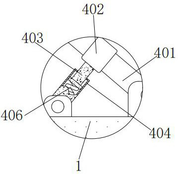 Damping device for new energy automobile