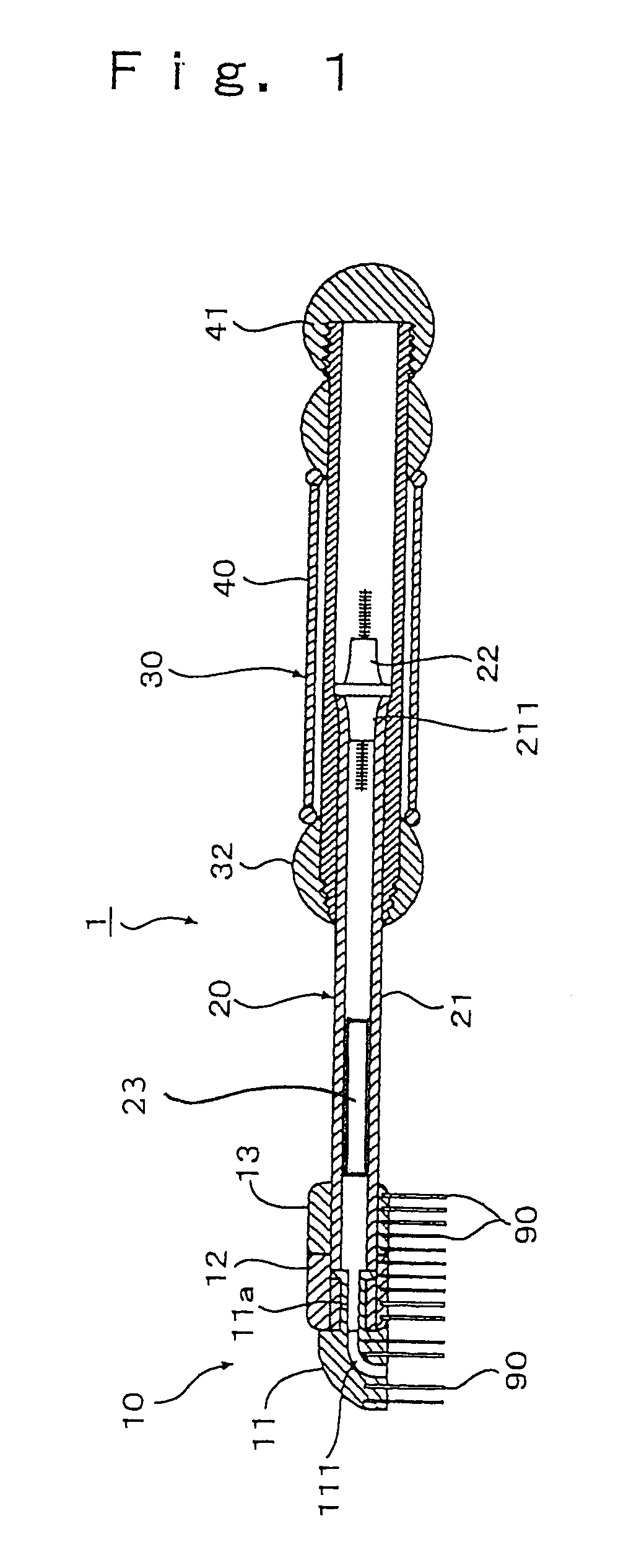 Toothbrush and head thereof