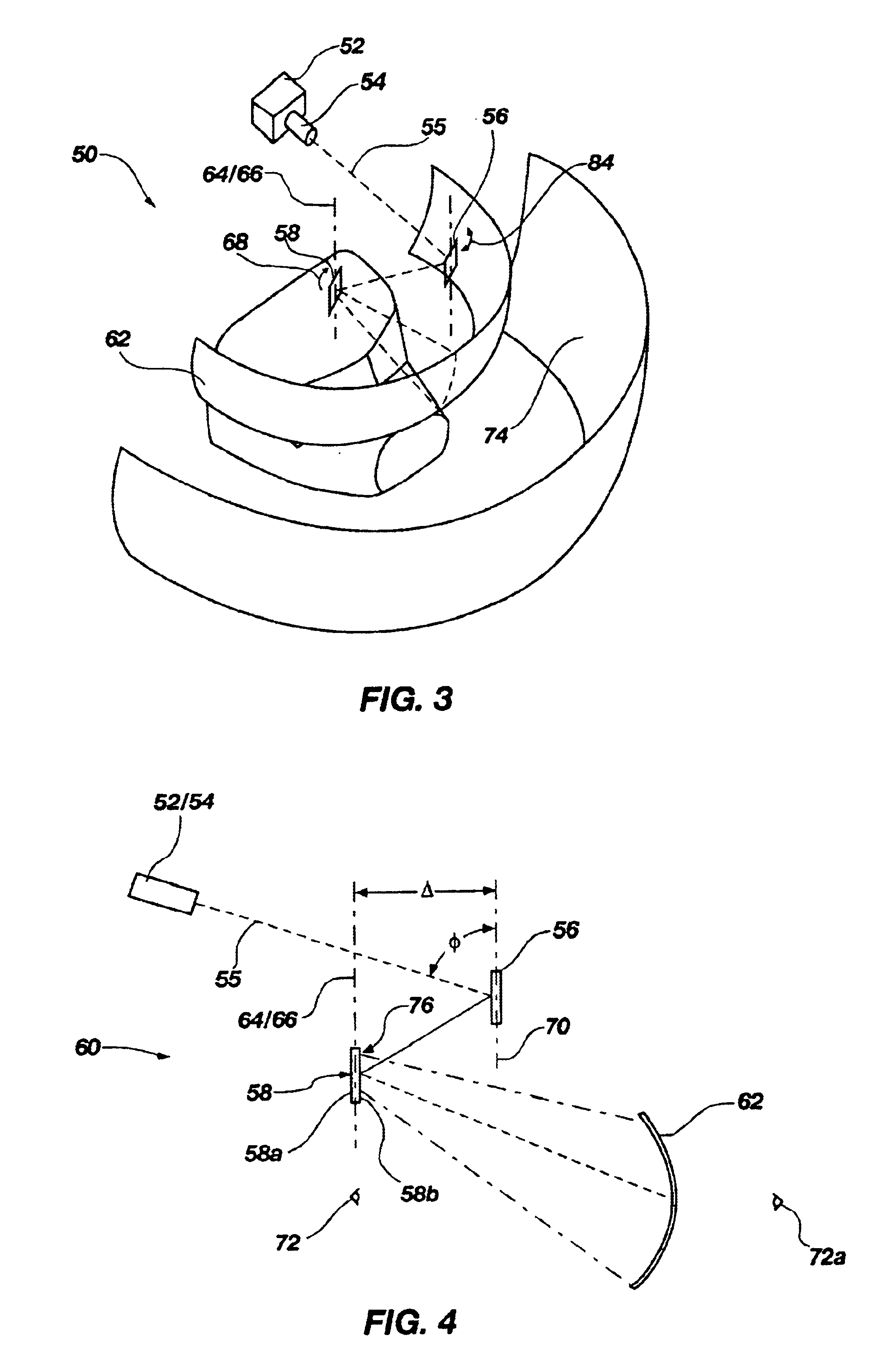 Wide angle scanner for panoramic display