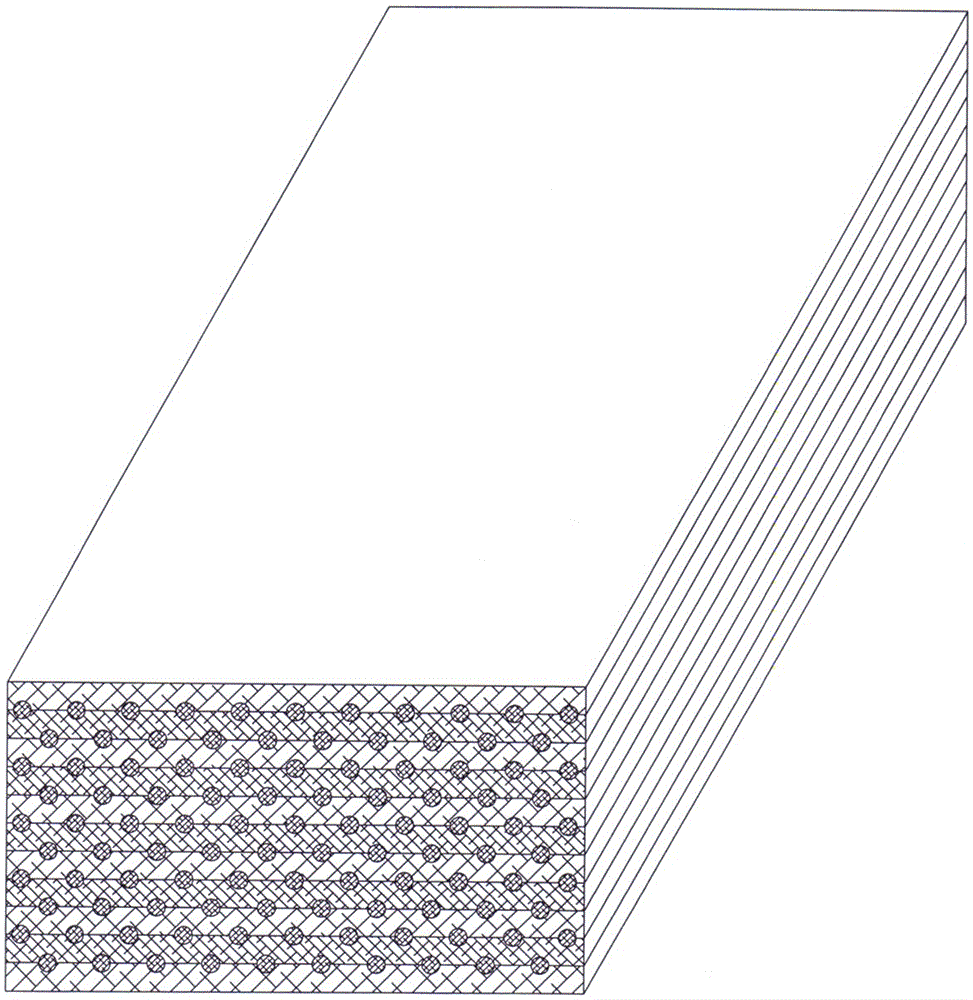 Bamboo-wood composite modified material