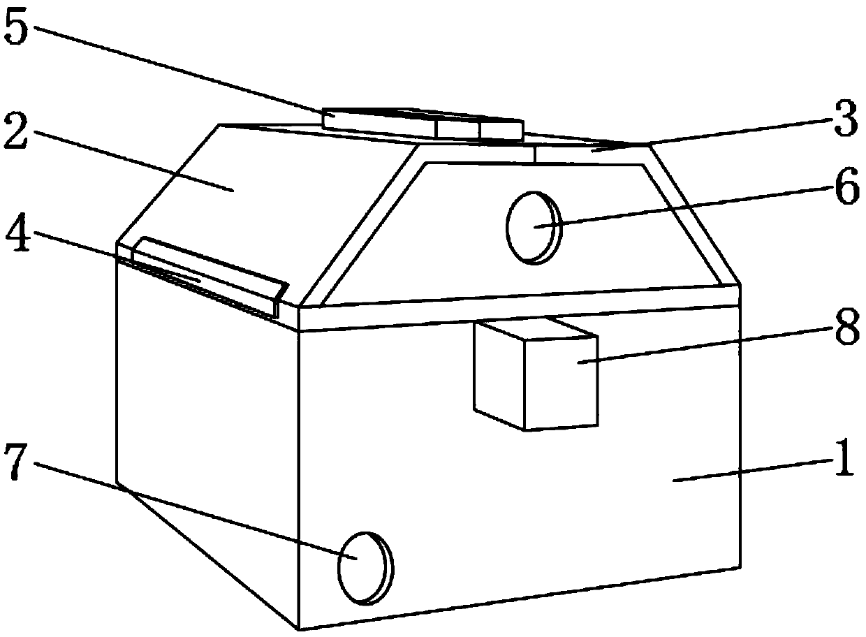 Filtering device for sweet potato starch production