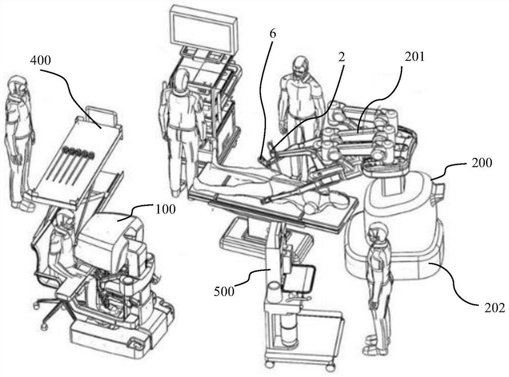 Surgical robot adjusting system and method, medium and terminal