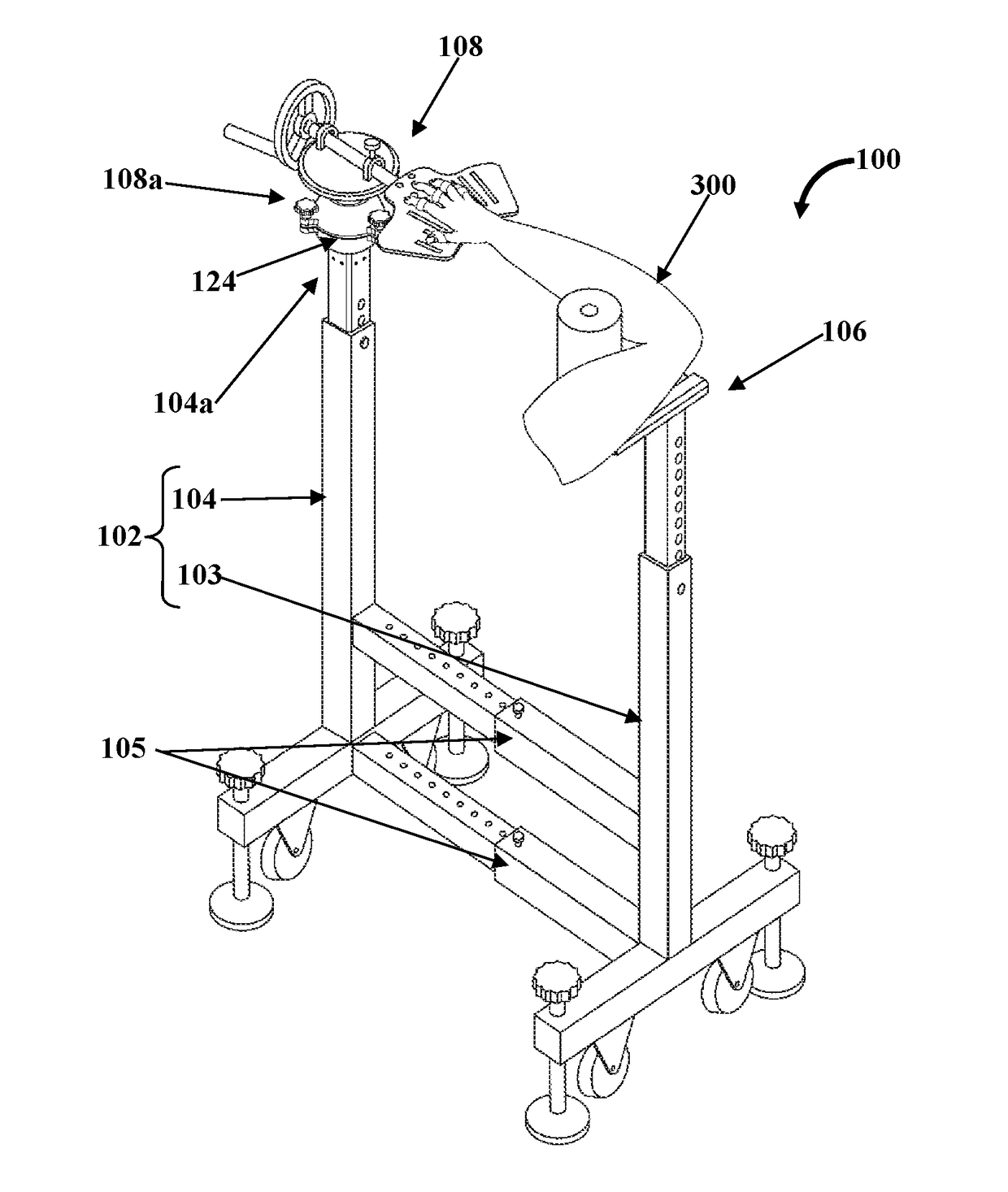 Forearm and wrist fracture table