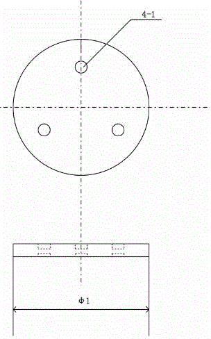 Light composite crossarm and pillar of solid insulators interruptedly filled in epoxy glass fiber tube