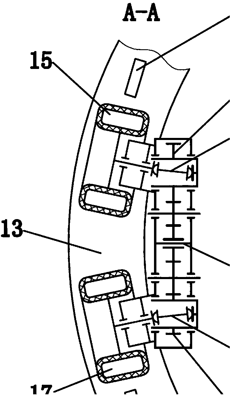 Simulation test device and method for researching process of friction between tires and road surface