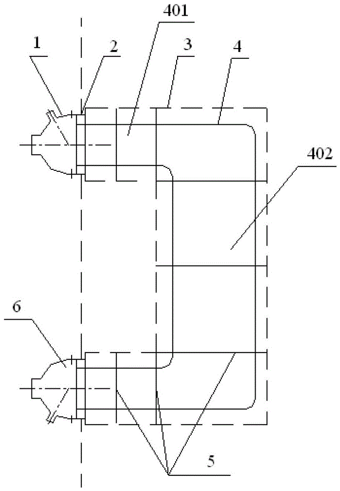 A finned tube heat exchanger