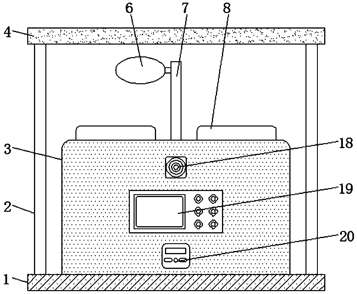 A base station in a radio frequency charging wireless sensor network