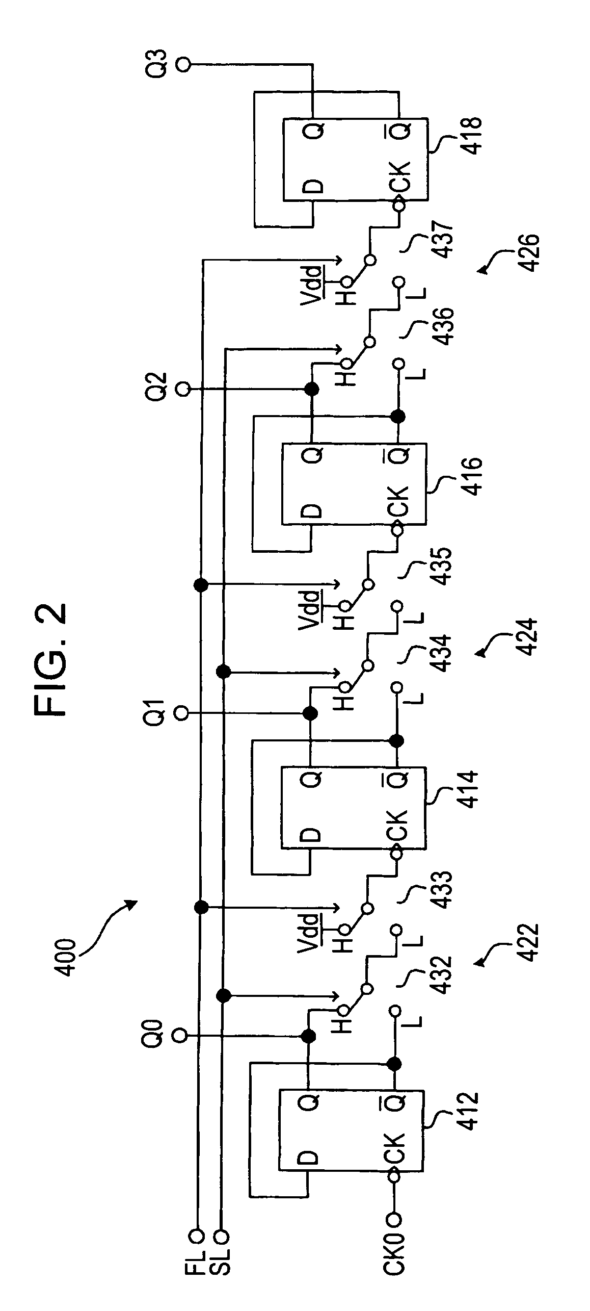 Counter circuit, AD conversion method, AD converter, semiconductor device for detecting distribution of physical quantities, and electronic apparatus