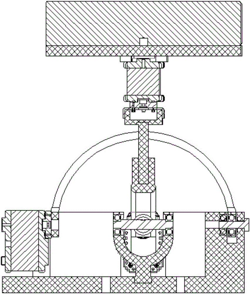 Three-degree-of-freedom robot vision servo platform